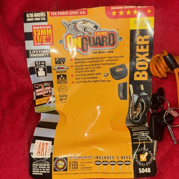 On Guard lock - Picture 3 of 5